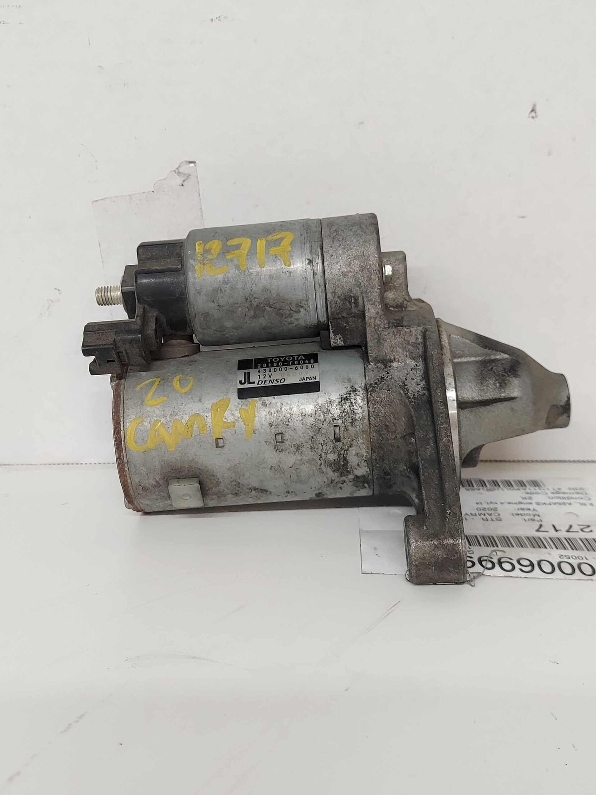 Starter Motor OEM A25AFKS TOYOTA CAMRY 2.5L 2020