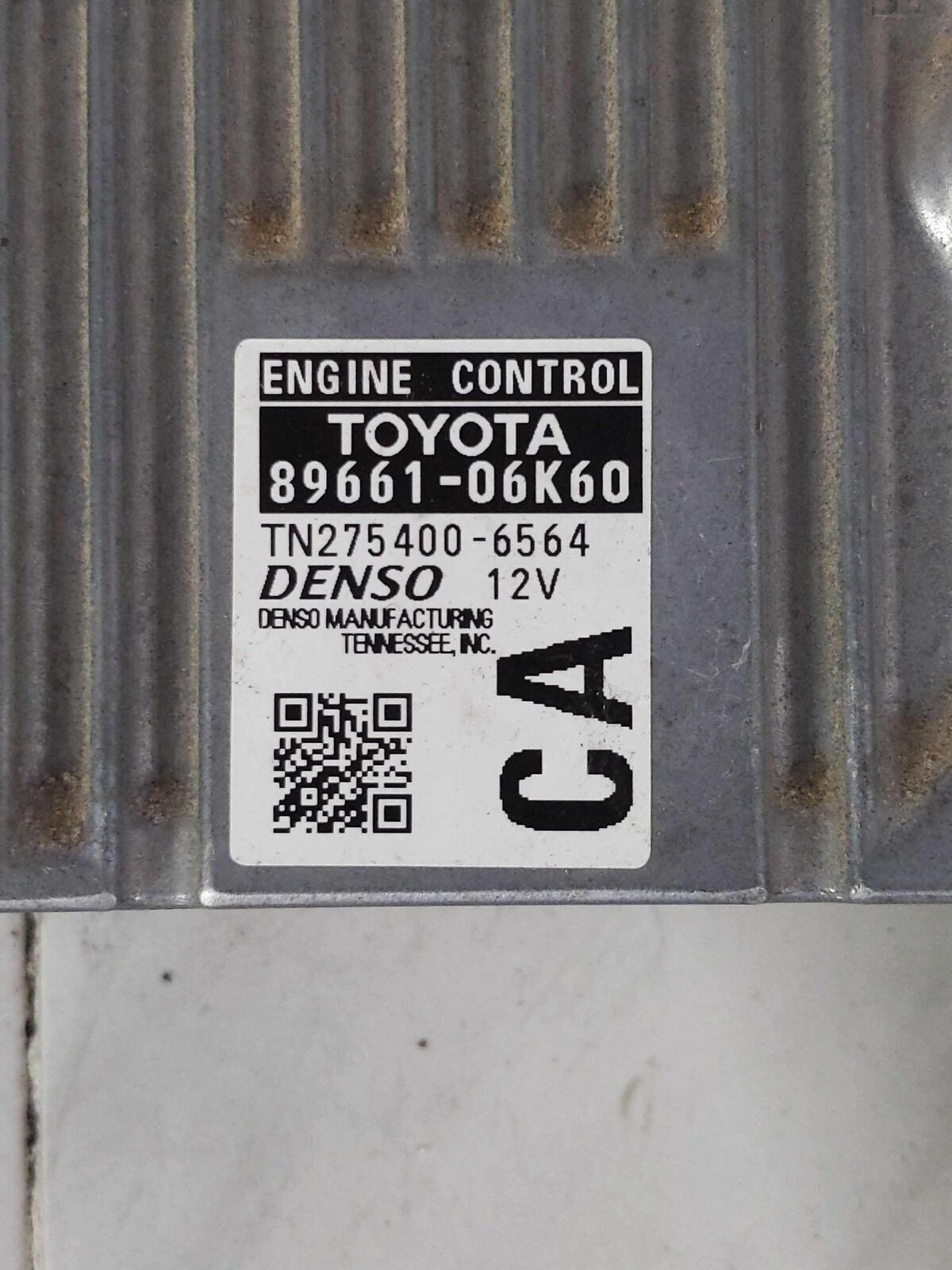 Engine Computer Electronic Control ModuleECU OEM8966106K60 TOYOTA CAMRY 12 13 14