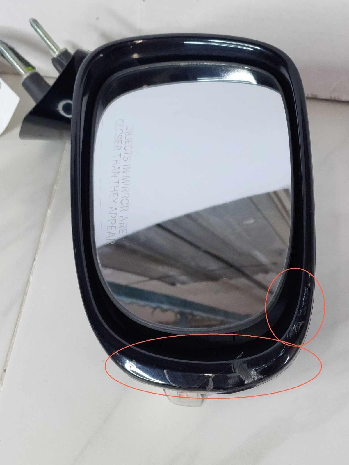 Door Mirror Right Passenger Side View Assembly Black OEM LEXUS IS250 2009