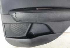 Door Interior Trim Panel w Handle Right Passenger Rear Black KIA OPTIMA 19 20