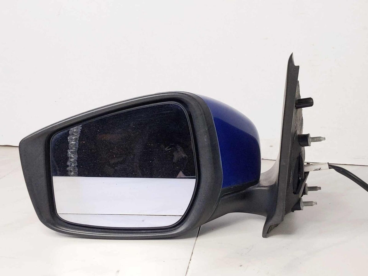 Door Mirror Left Driver View Sonic Blue OEM NISSAN VERSA Sedan 15 16 17 18 19