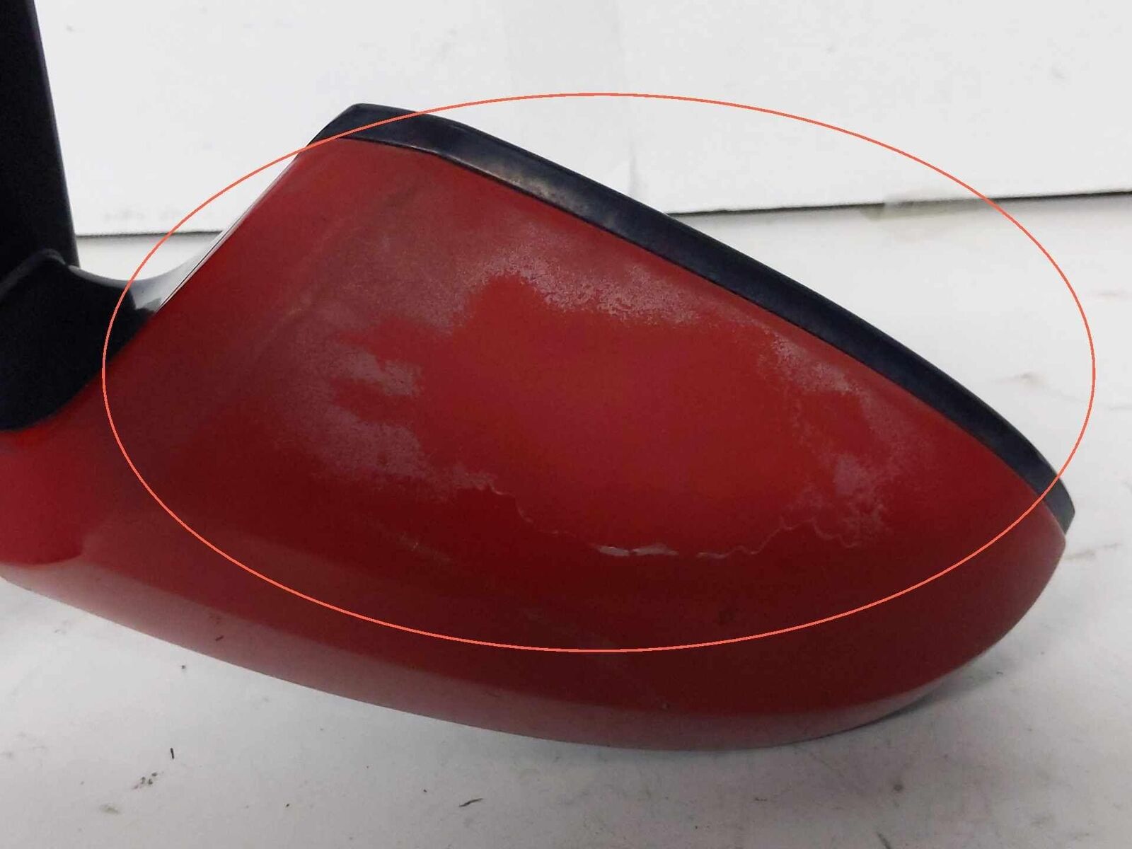 Door Mirror Left Driver Side View Assembly Red OEM INFINITI FX SERIES 03 04 05