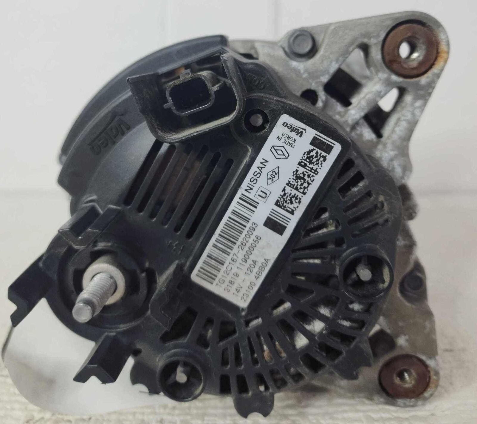 Alternator Generator Engine OEM 231004BB0A NISSAN ROGUE SPORT 17 18 19 20 21 22