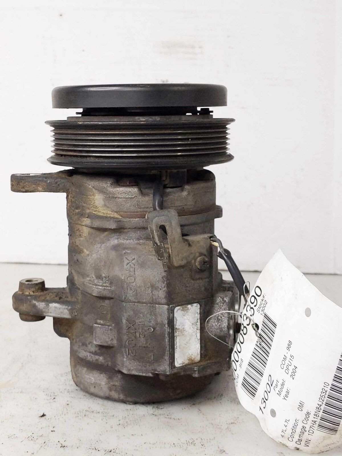 Air Conditioning A/C AC Compressor OEM DODGE PICKUP 1500 4.7L 04 05 06 07