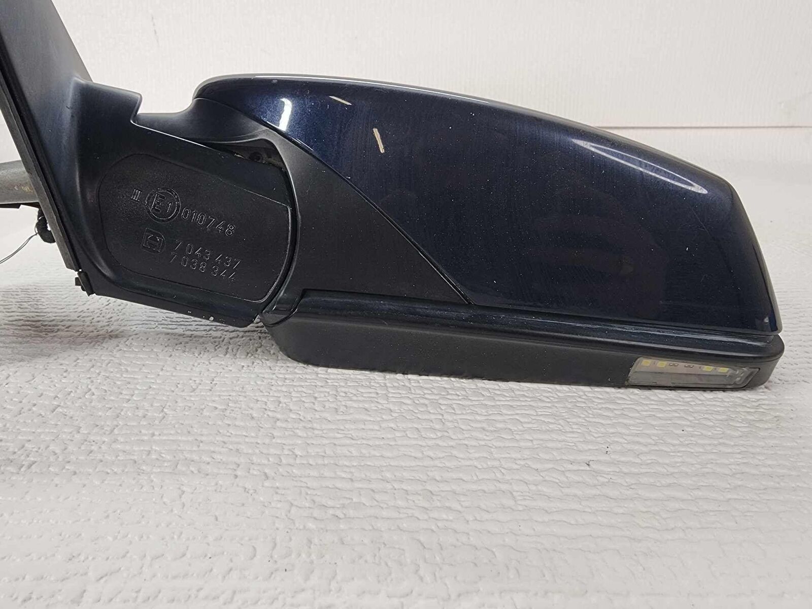 Door Mirror Left Driver Side View Assembly Navy Blue OEM BMW 535I 08 2009 10