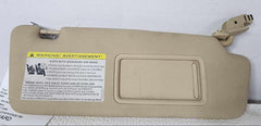 Sun Visor with Mirror Right Passenger Beige OEM AUDI A5 Right 12 2013