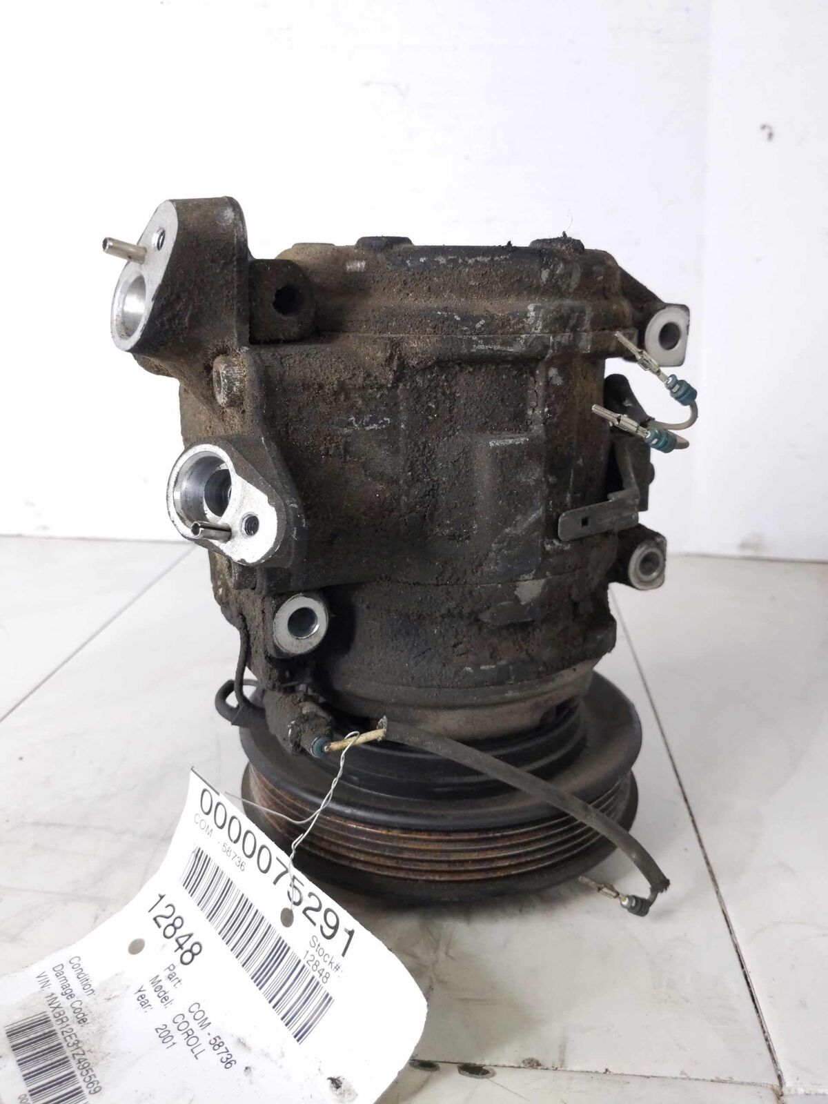 Air Conditioning A/C AC Compressor OEM TOYOTA COROLLA 1.8L 2001