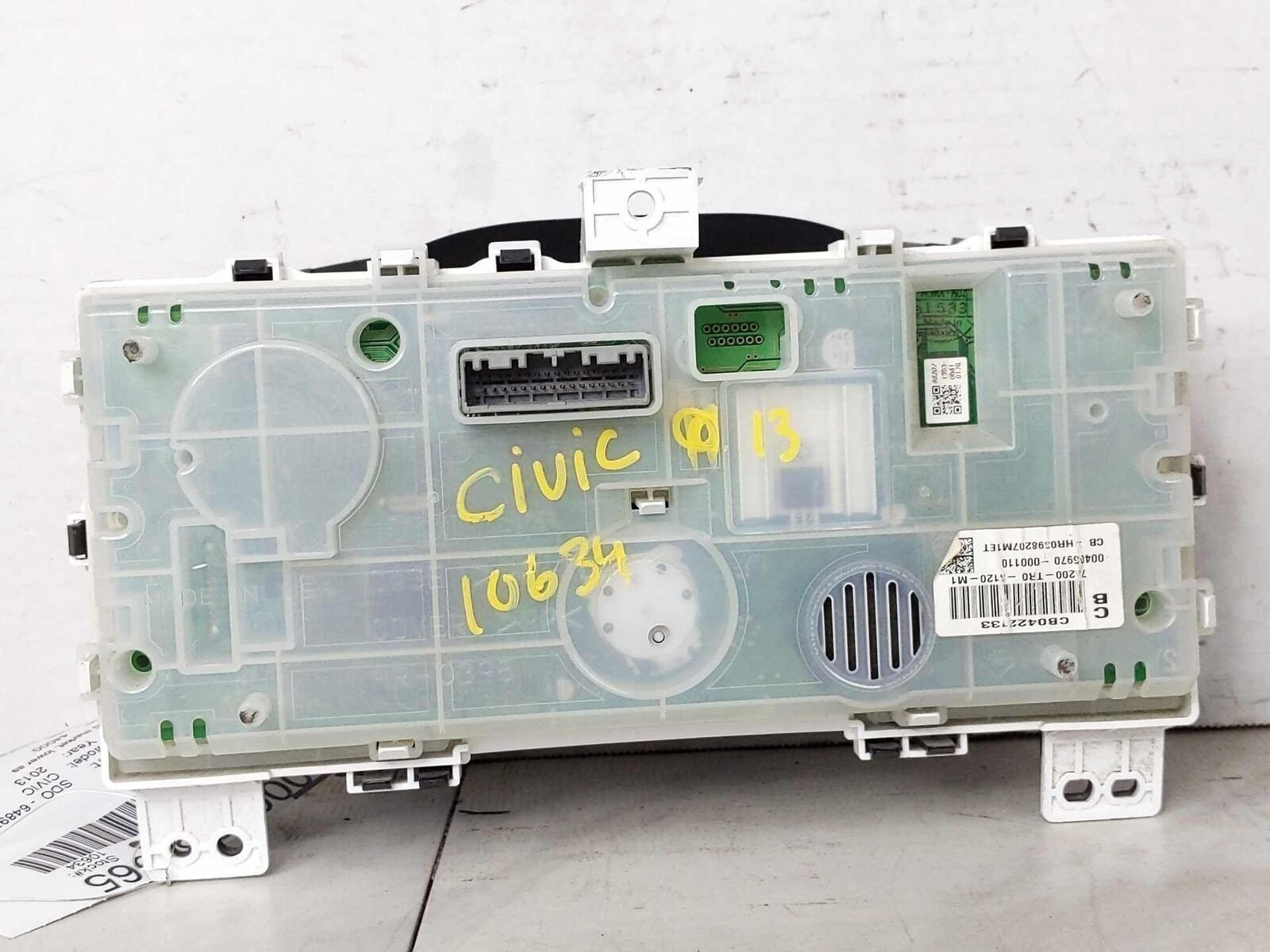 Speedometer Instrument Tachometer Cluster Gauge OEM HONDA CIVIC 1.8L 12 13