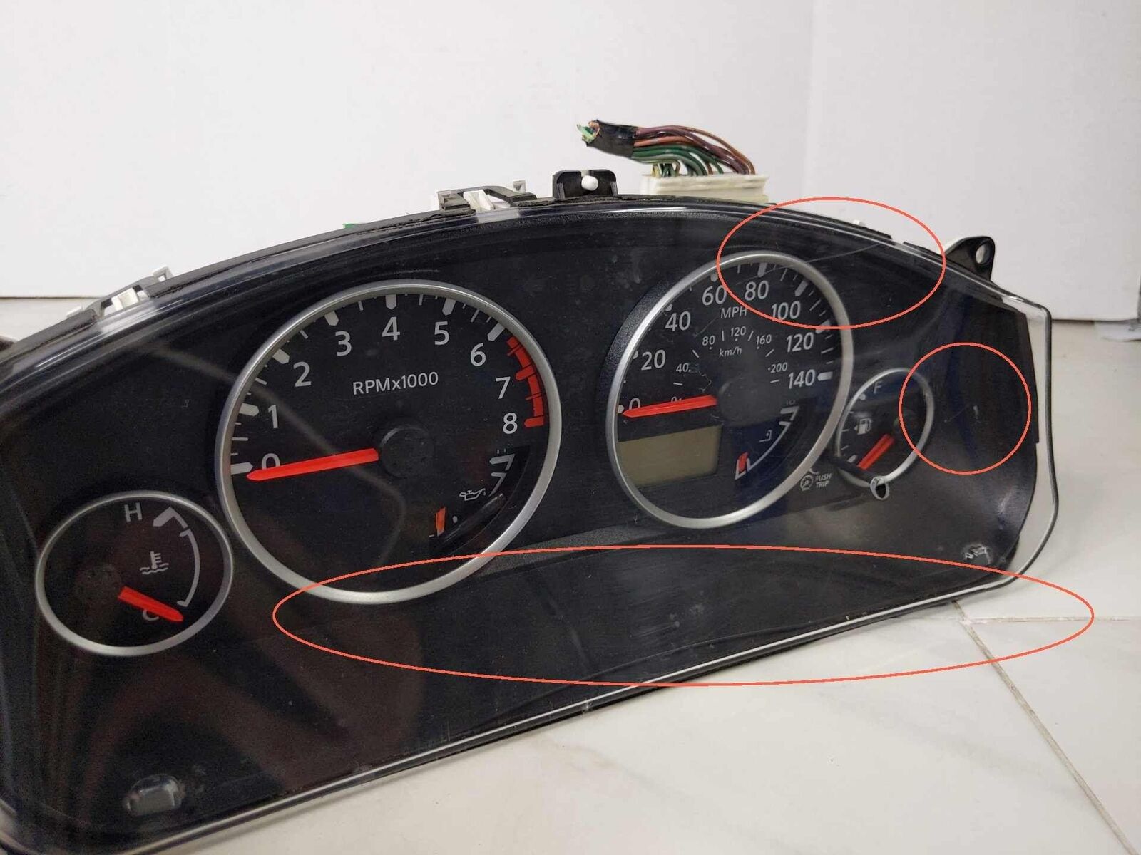 Speedometer Instrument Cluster Gauge OEM NISSAN PATHFINDER 4.0L 2011