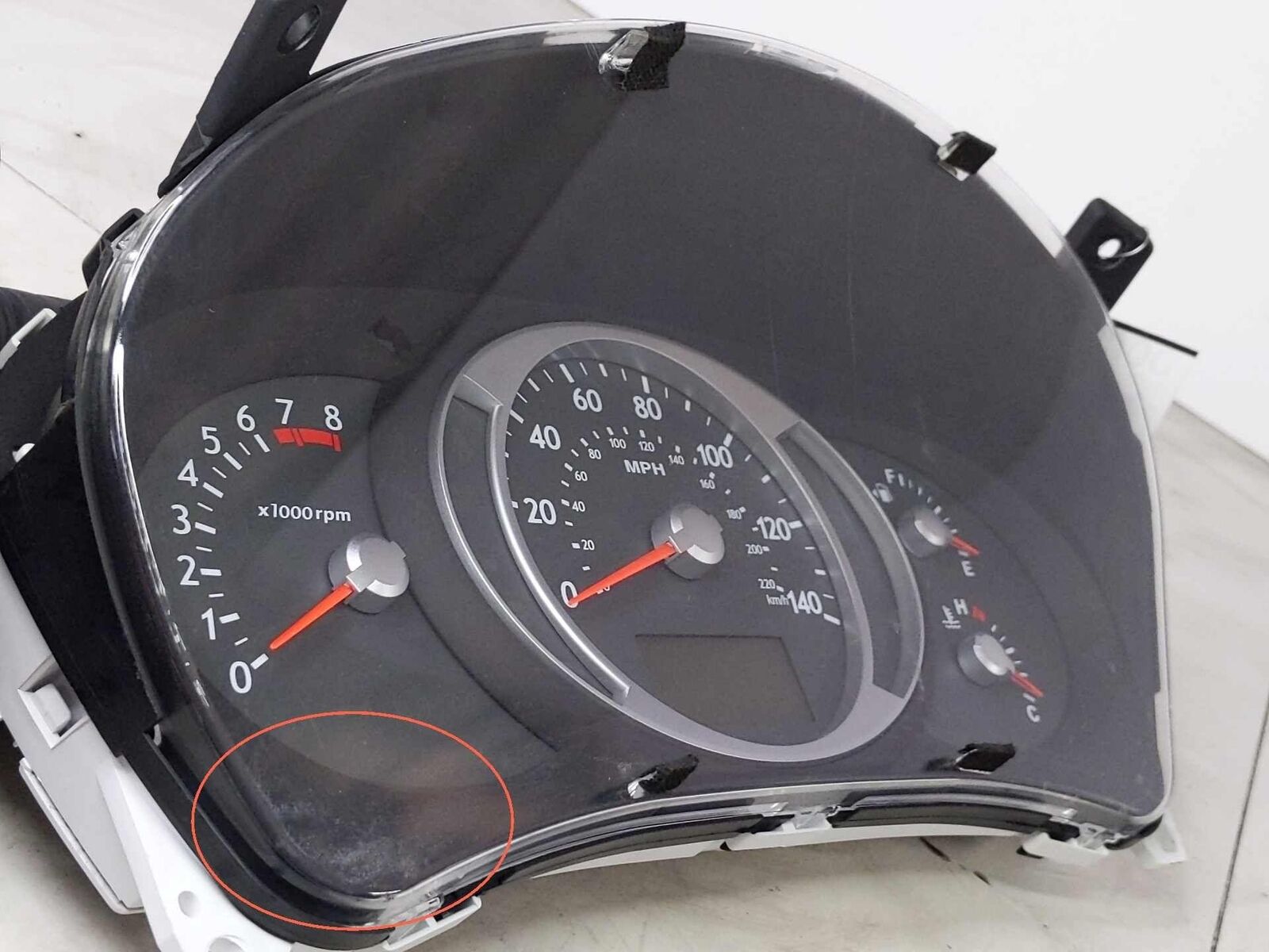 Speedometer Instrument Cluster Gauge OEM HYUNDAI TUCSON 2.7L 05 06