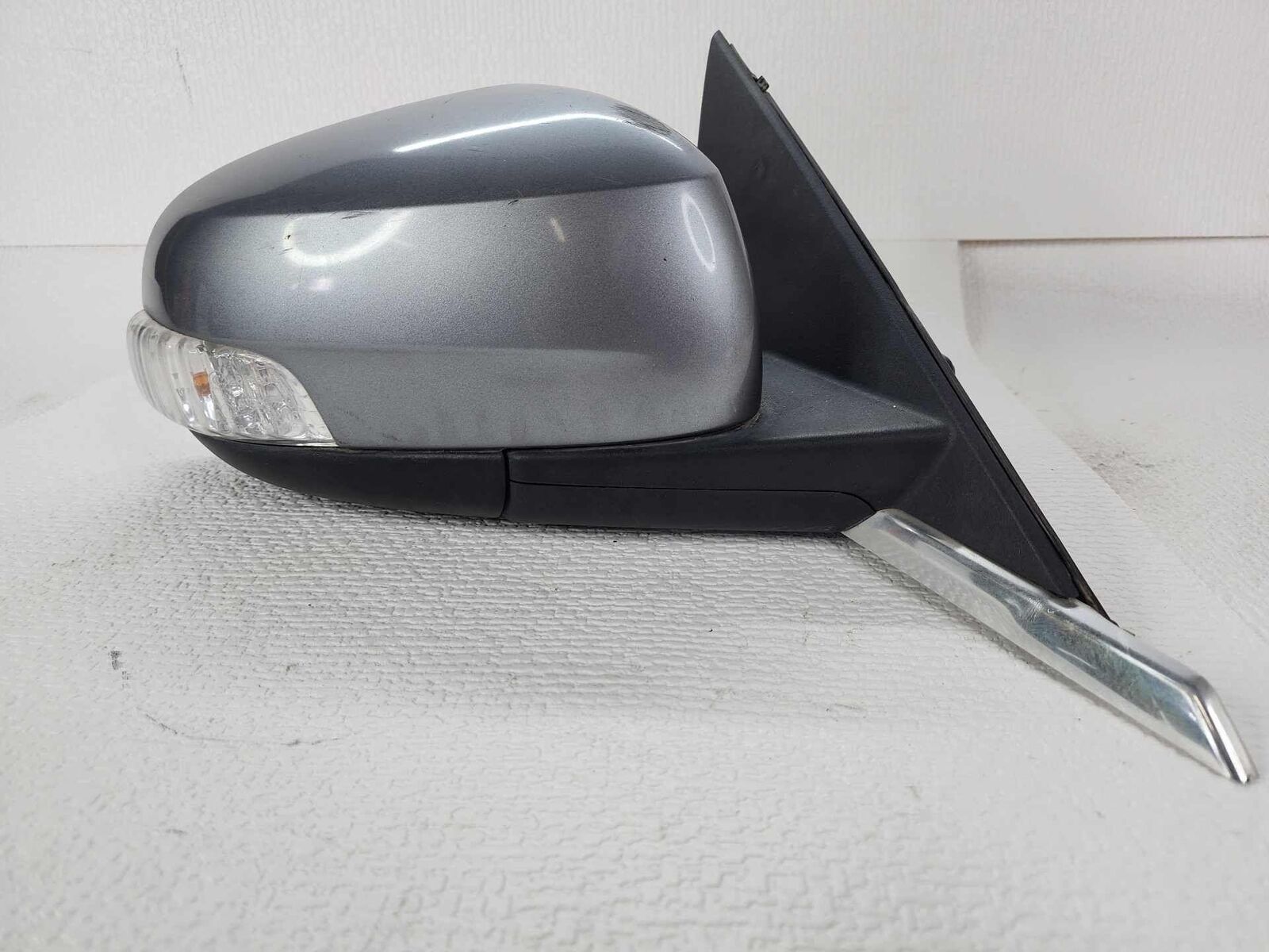 Door Mirror Right Passenger Side View Assembly Gray Grey OEM JAGUAR XF 2009