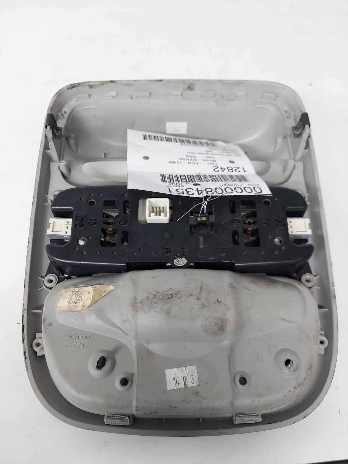 Console Front Roof OEM TOYOTA SIENNA 04 05