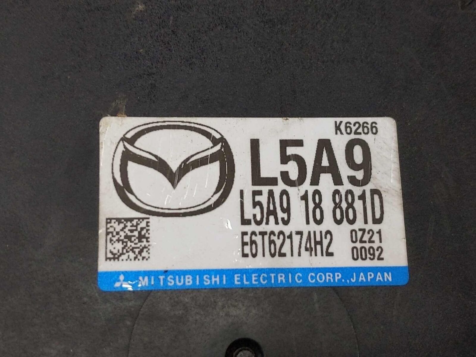 Engine Computer Electronic Control Module OEM L5A918881D MAZDA 6 2.5L 11 12 13