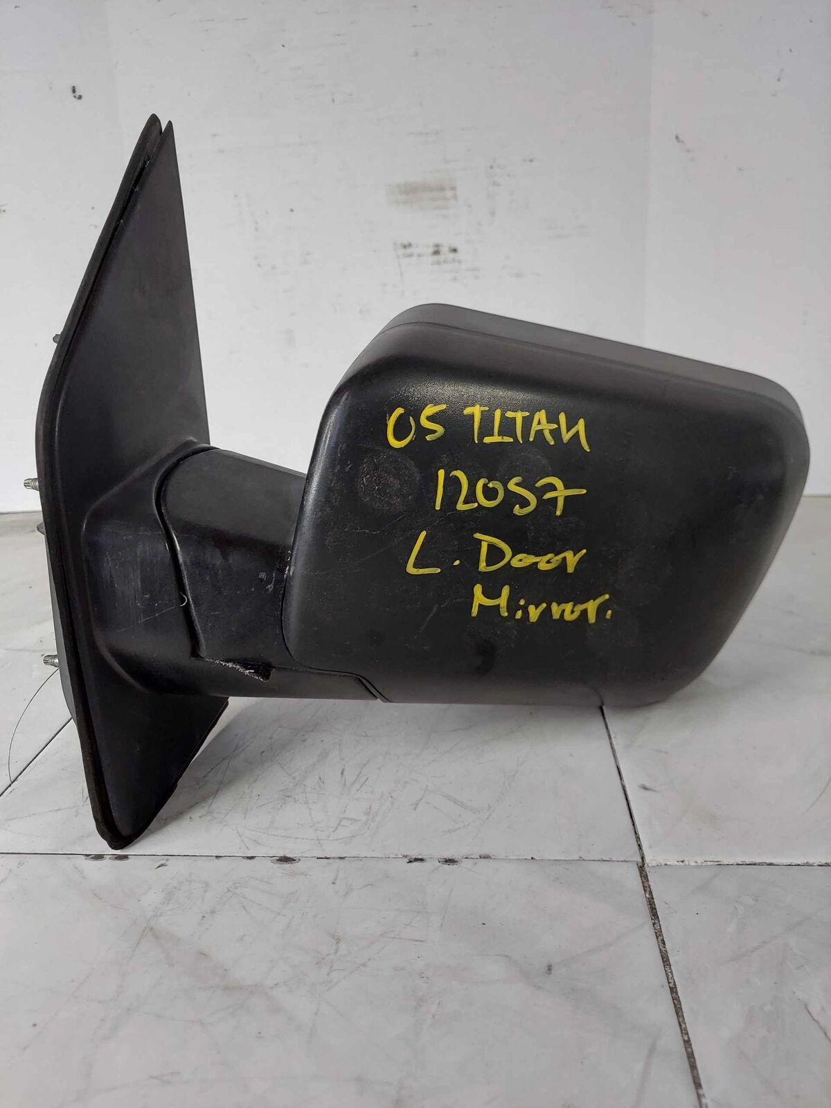 Door Mirror Left Driver OEM NISSAN TITAN 04 05 06 07 08 09 10 11 12 13 14 15