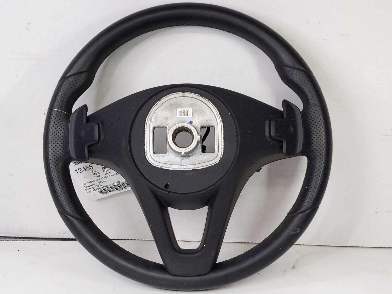 Steering Wheel with Audio Control Switch OEM MERCEDES C-CLASS C300 15 16