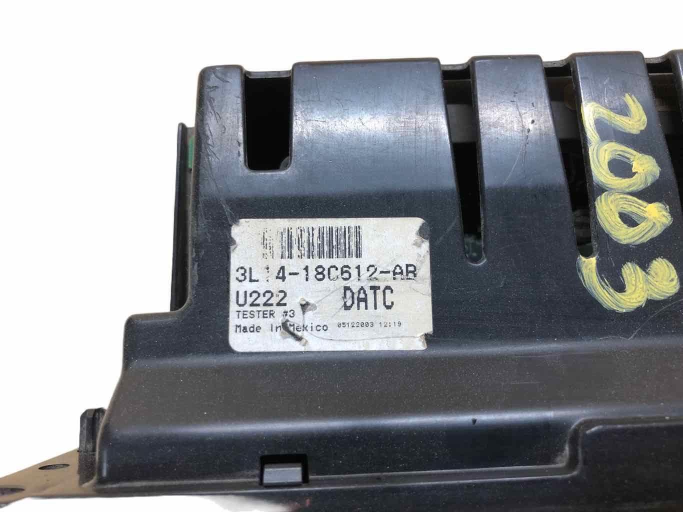 Heater A/C AC Climate Temperature Control Unit Manual OEM FORD EXPEDITION 03 04