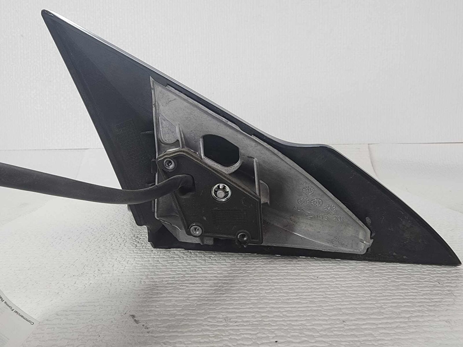 Door Mirror Left Driver Side View Assembly Black OEM MERCEDES S-CLASS SL500R 03