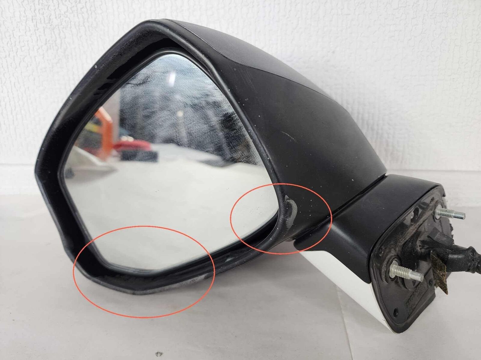 Door Mirror Left Driver Side View Assembly Black OEM HONDA CIVIC 2013 14 15