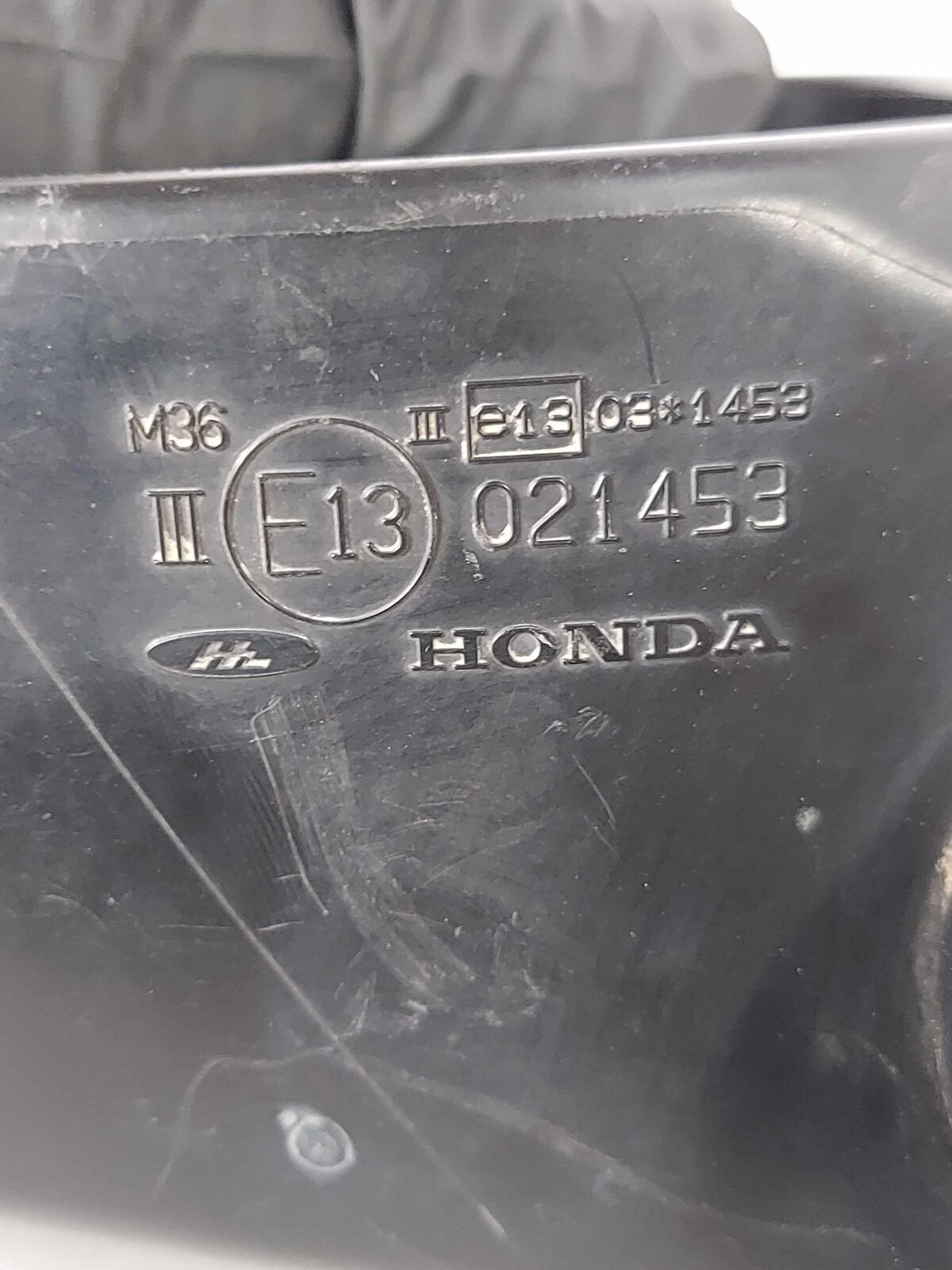 Door Mirror Left Driver Side View Assembly Gray OEM HONDA FIT 09 10 11 12 13 14
