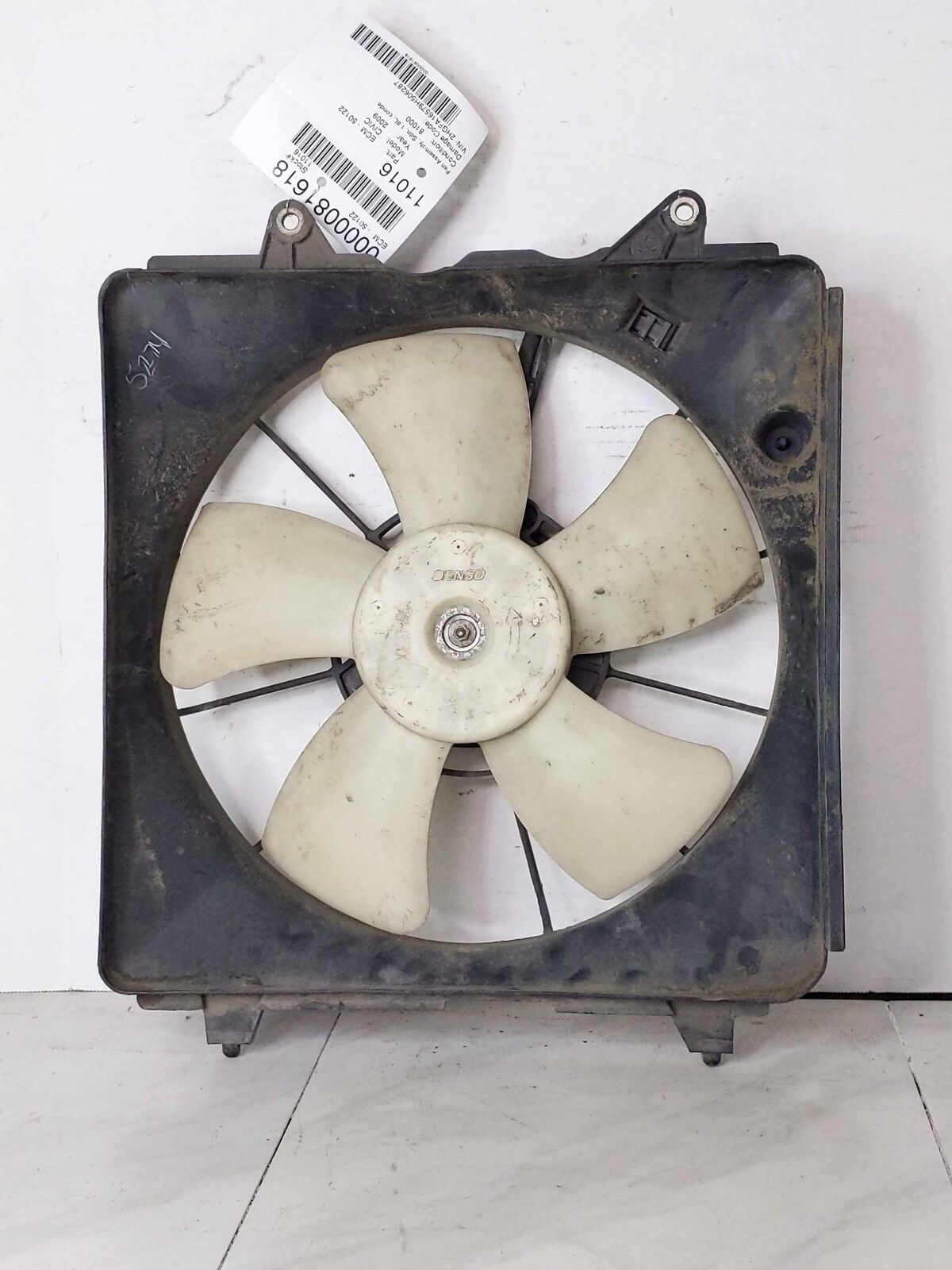 Electric Cooling Fan Motor Assembly OEM HONDA CIVIC Sedan 1.8L 06 07 08 09 10 11