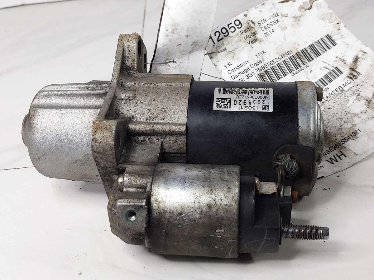 Starter Motor OEM 12638920 CADILLAC SRX 3.6L 10 11 12 13 14 15 16