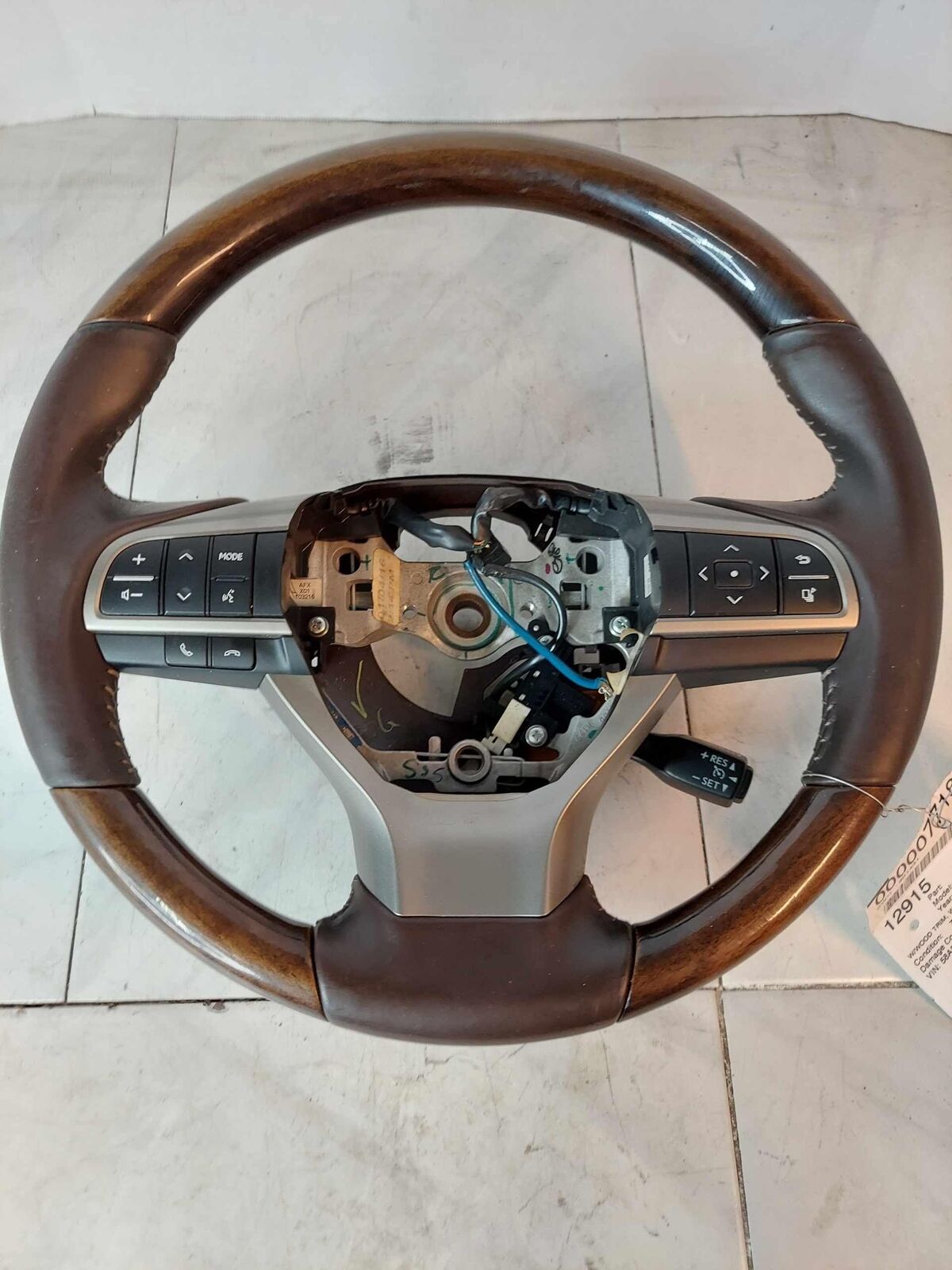 Steering Wheel with Audio Cruise Control Switch OEM LEXUS ES350 16 17