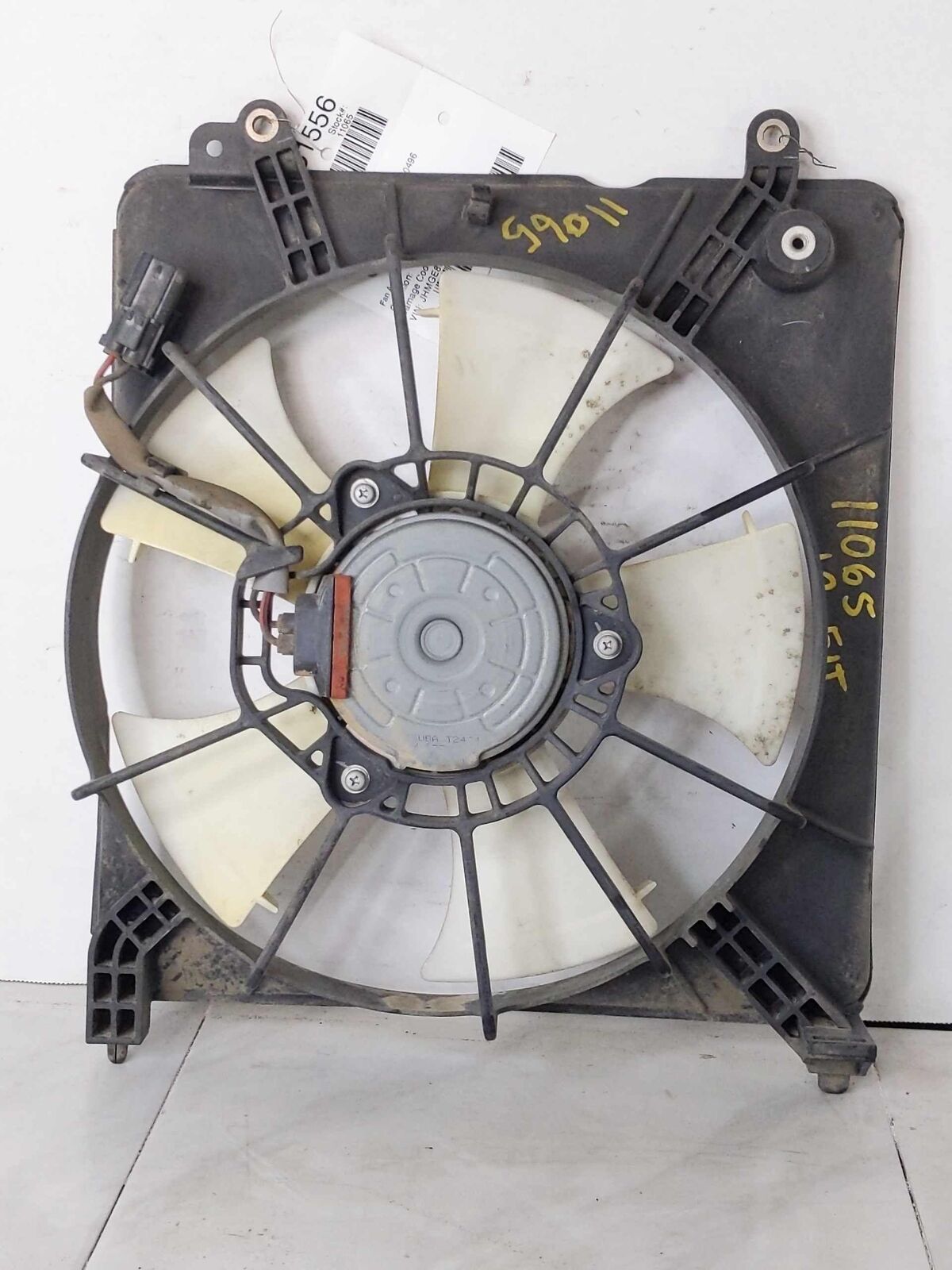 Electric Cooling Fan Motor Assembly OEM HONDA FIT 1.5L 09 10 11 12 13 14