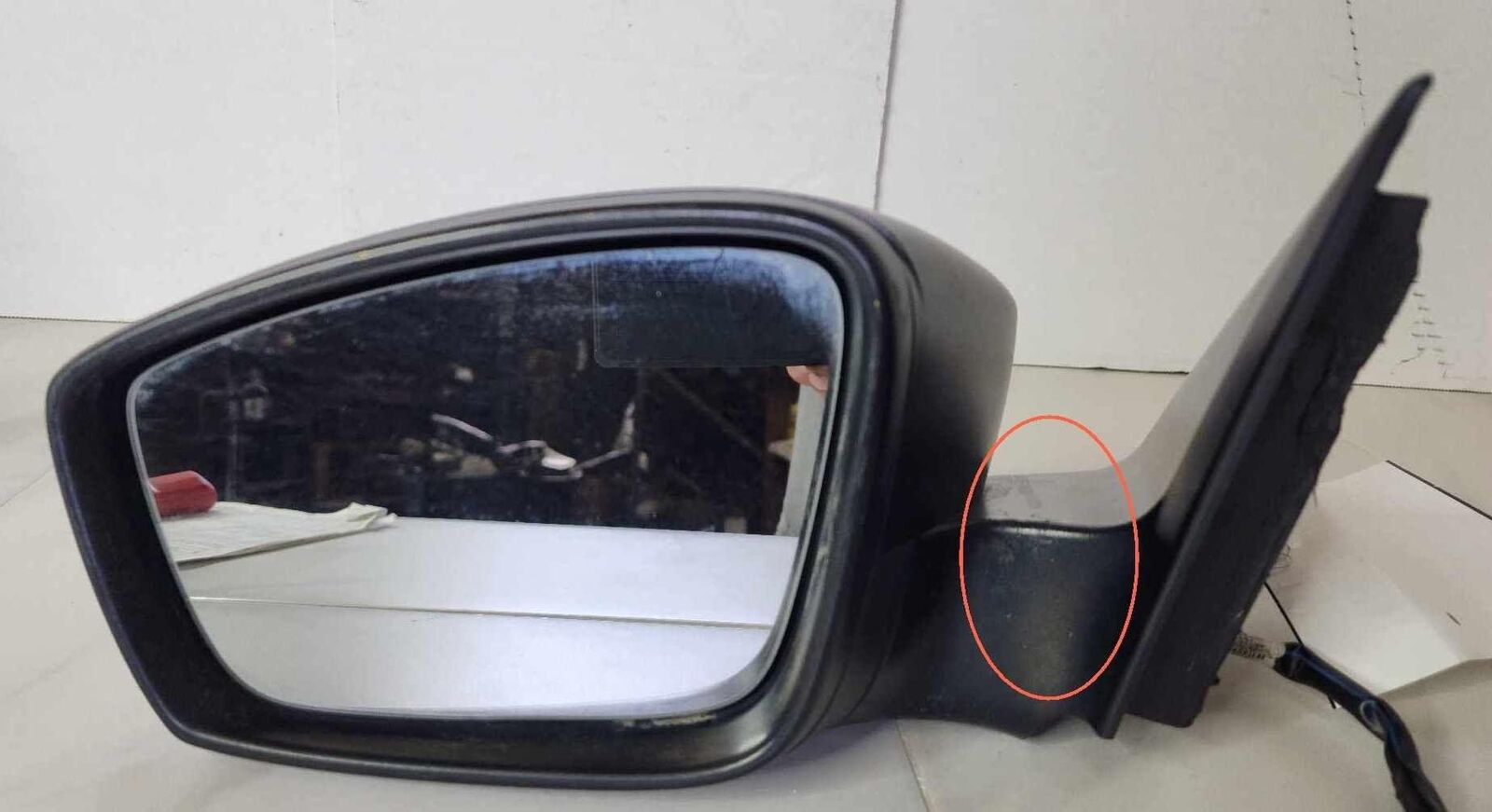 Door Mirror Left Driver Side View Assy Black OEM JETTA EXCEPT GLI 11 12 13 2014