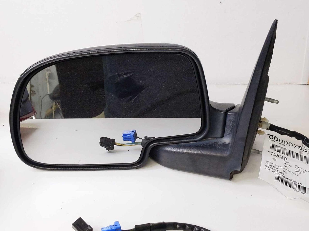 Door Mirror Left Driver Side View Assy White OEM GMC YUKON XL 2500 03 04 05 06