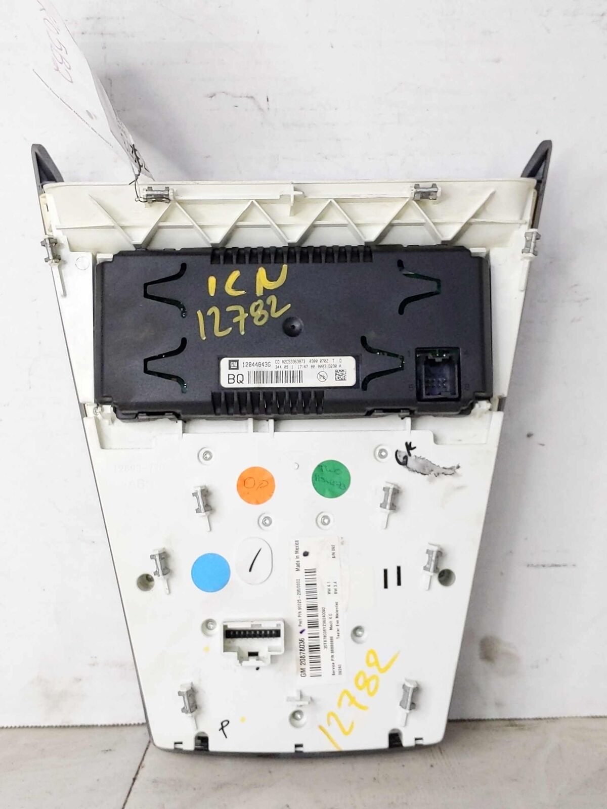 Radio Audio Climate Heater AC Control Panel OEM 20878036 CHEVY EQUINOX 10 11