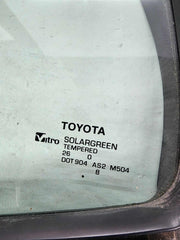 Quarter Glass Window LH Left Driver Rear OEM Sedan TOYOTA CAMRY 2020