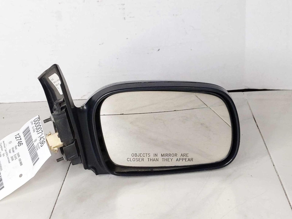 Door Mirror Right Passenger View Black OEM HONDA CIVIC Coupe 06 07 08 09 10 11