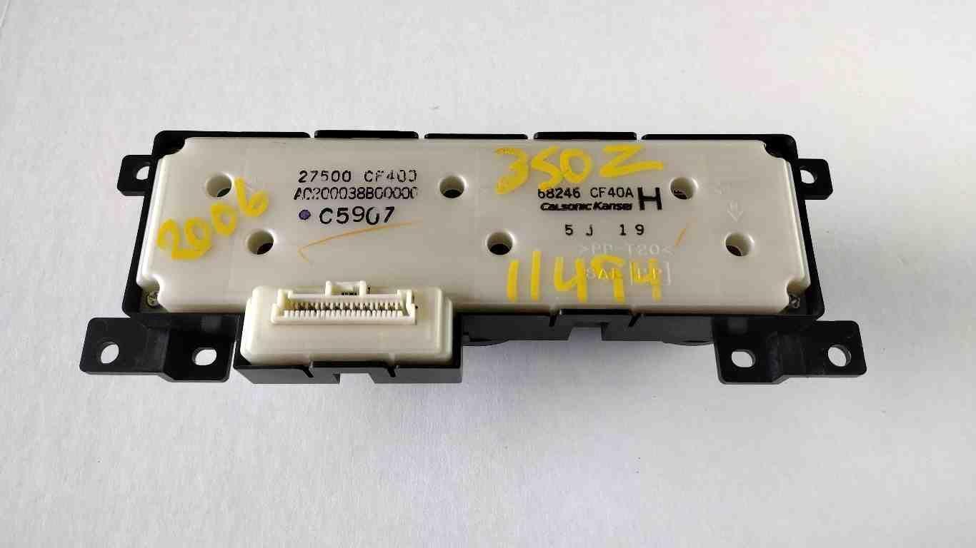 Heater A/C AC Climate Temperature Control Unit Automatic NISSAN 350Z 06 07 08 09