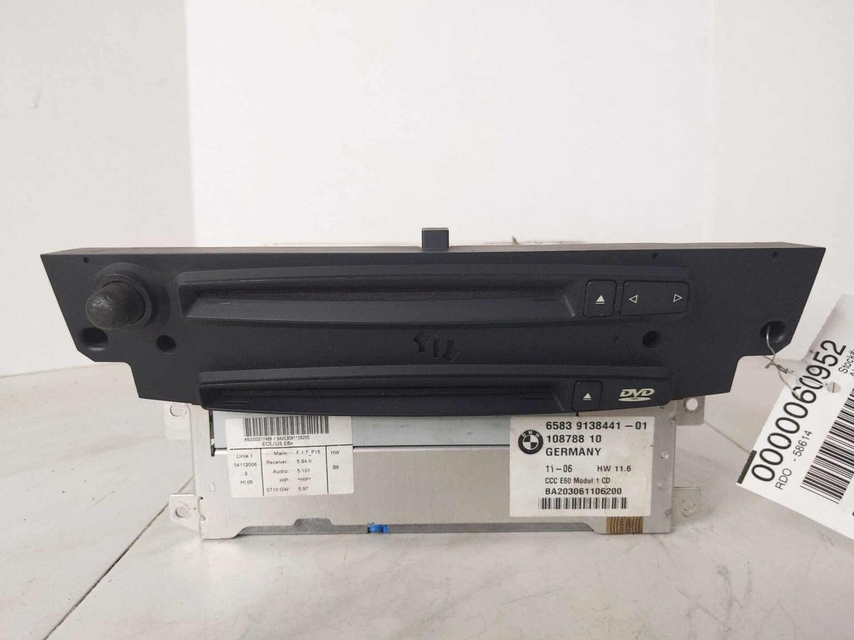 Radio Receiver Audio System CD Player OEM 6583913844101 BMW M6 06 07