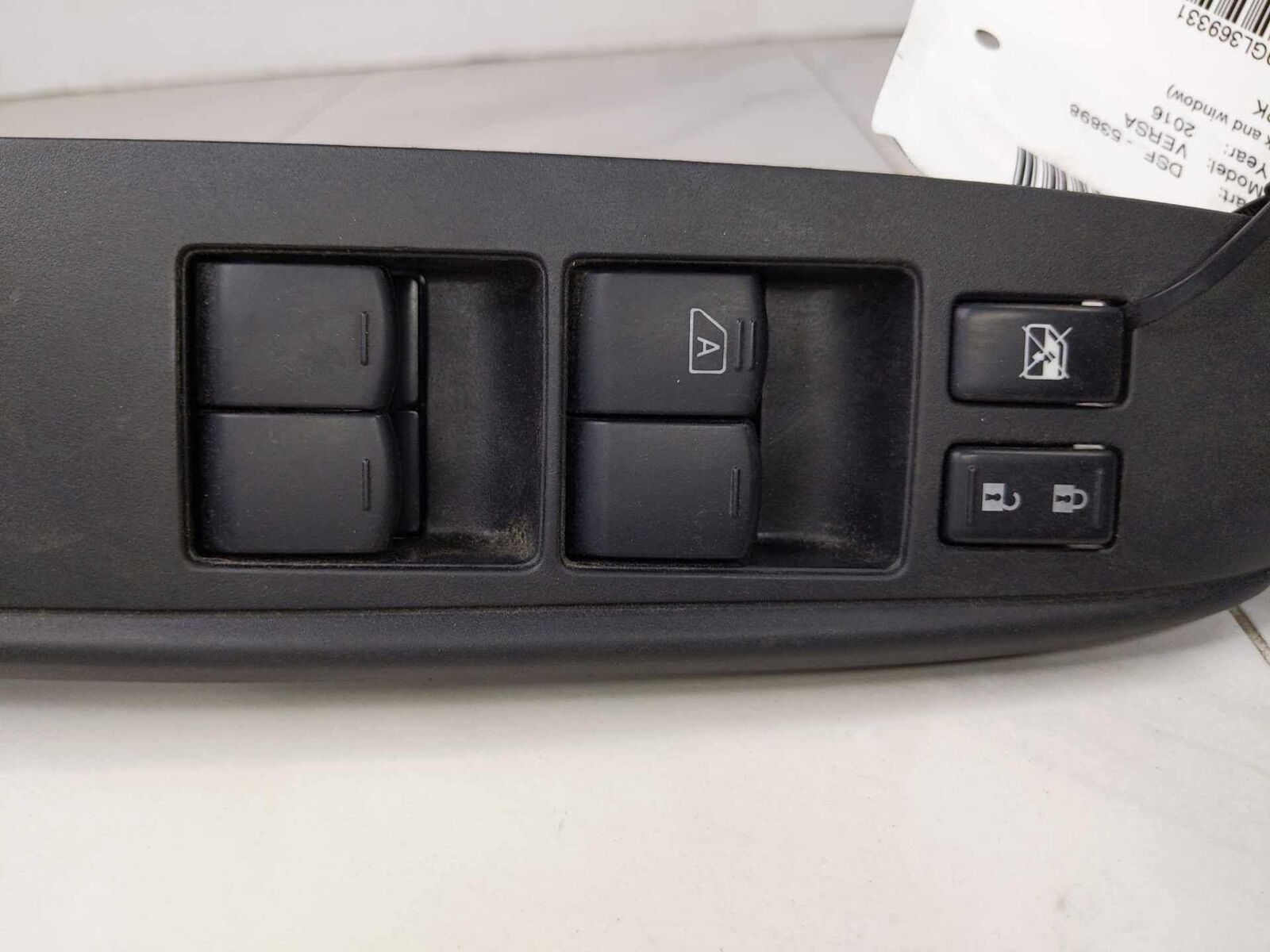 Master Power Window Switch Left Driver OEM NISSAN VERSA 12 13 14 15 16 17 18 19