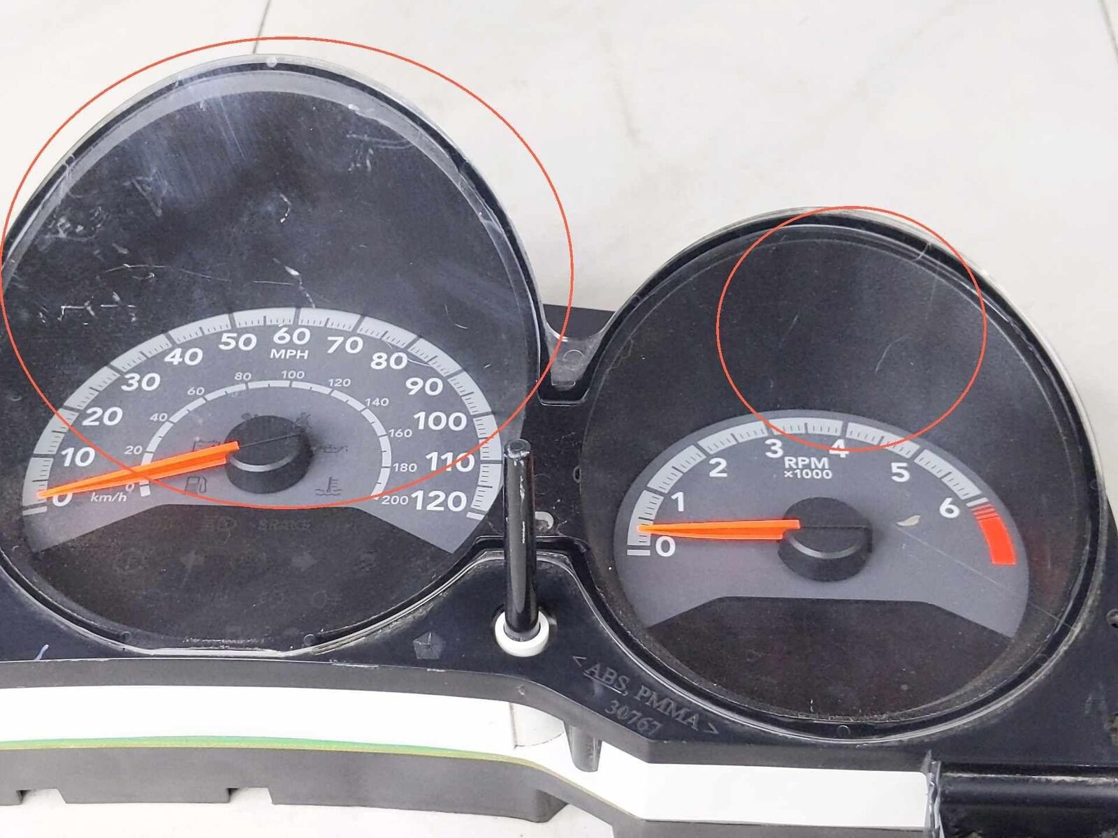 Speedometer Instrument Cluster Gauge OEM DODGE AVENGER 2010