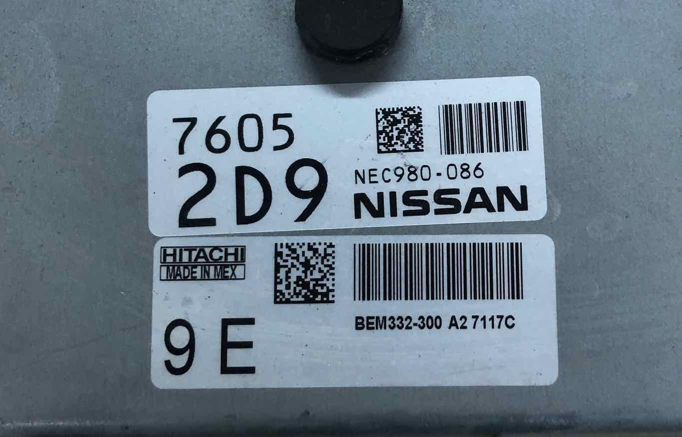 Engine Computer Electronic Control Module ECM ECU NISSAN VERSA 14 15 16 2017 18