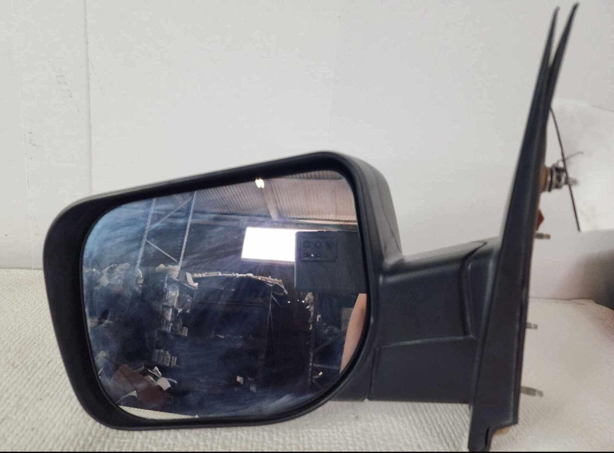 Door Mirror Left Driver Blk OEM NISSAN TITAN 04 05 06 07 08 09 10 11 12 13 14 15