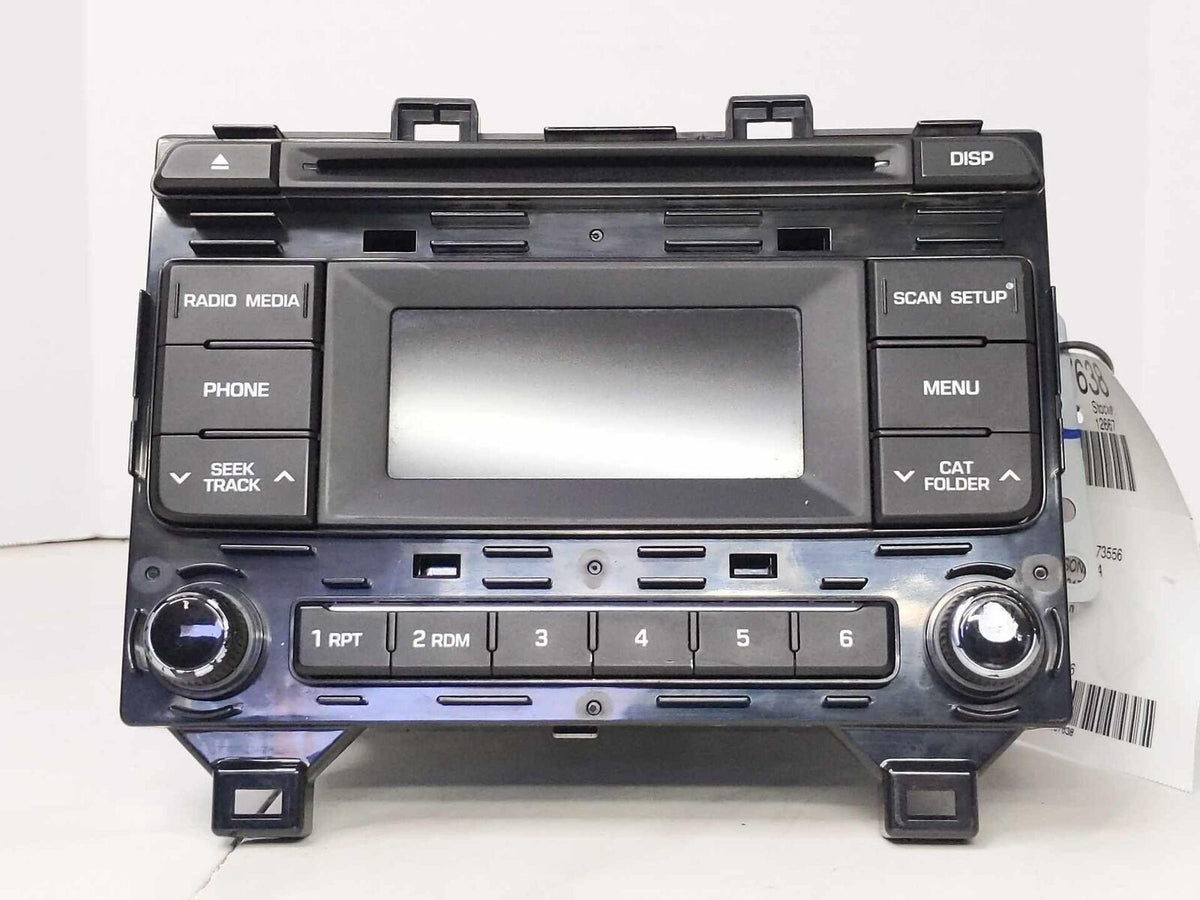 Radio Receiver Audio Sys. AM FM CD Player OEM 96170C20504X HYUNDAI SONATA 16 17