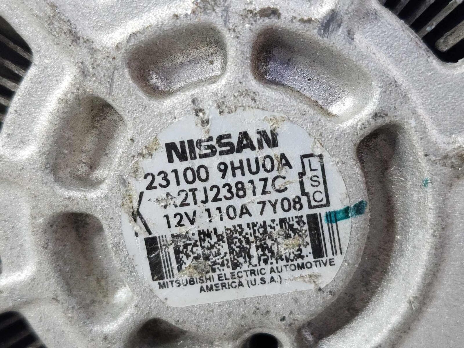 Alternator Generator Charging Assy Engine OEM231009HU0A NISSAN SENTRA 2.0L 20 21