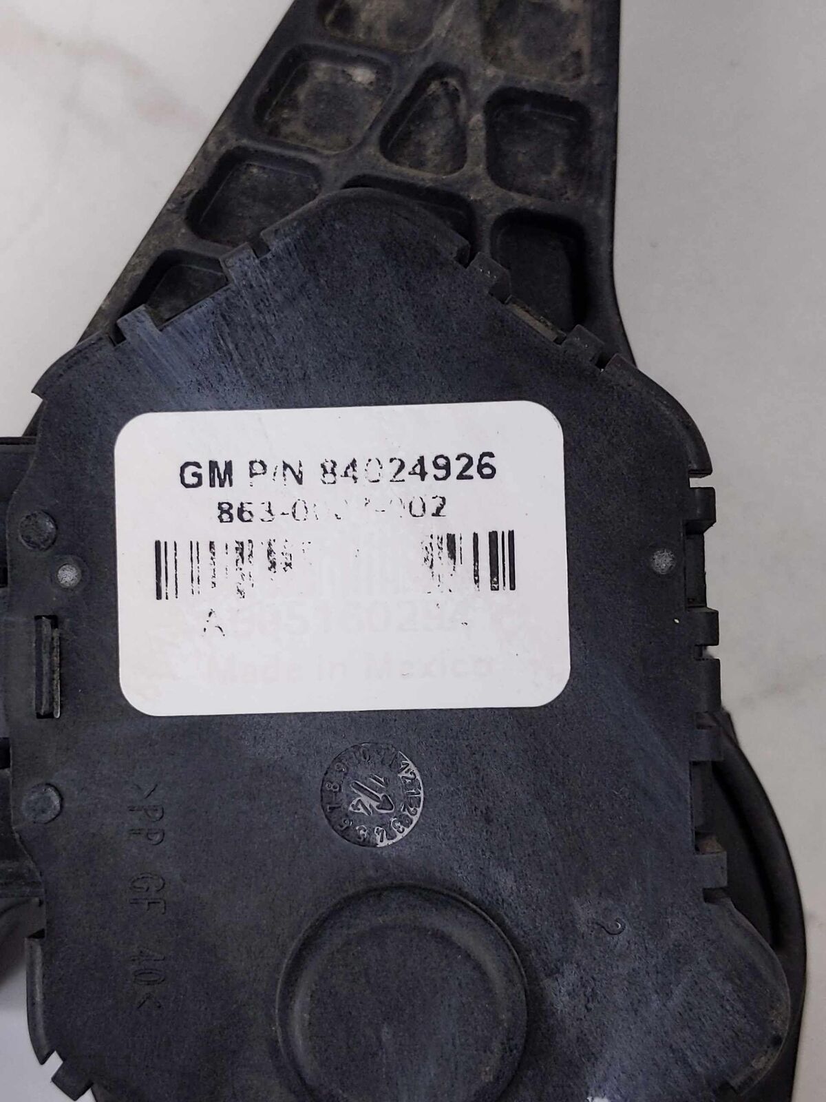 Accelerator Gas Pedal OEM CHEVY TRAVERSE 3.6L 2017