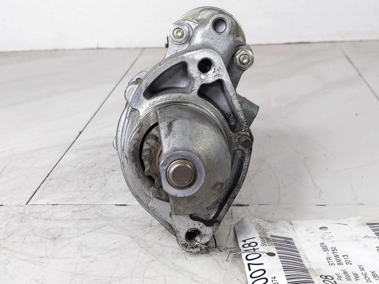 Starter Motor OEM 761281501 BMW 750 SERIES 4.4L 2013