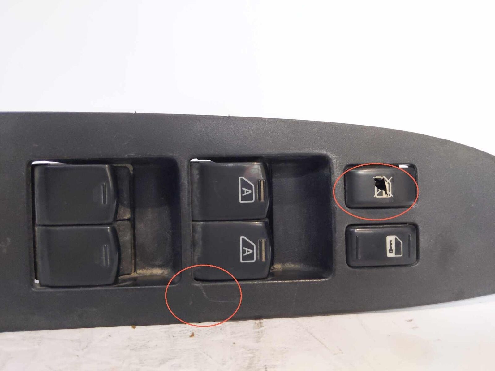 Master Power Window Control Switch Left Driver Door OEM INFINITI FX SERIES 03 04