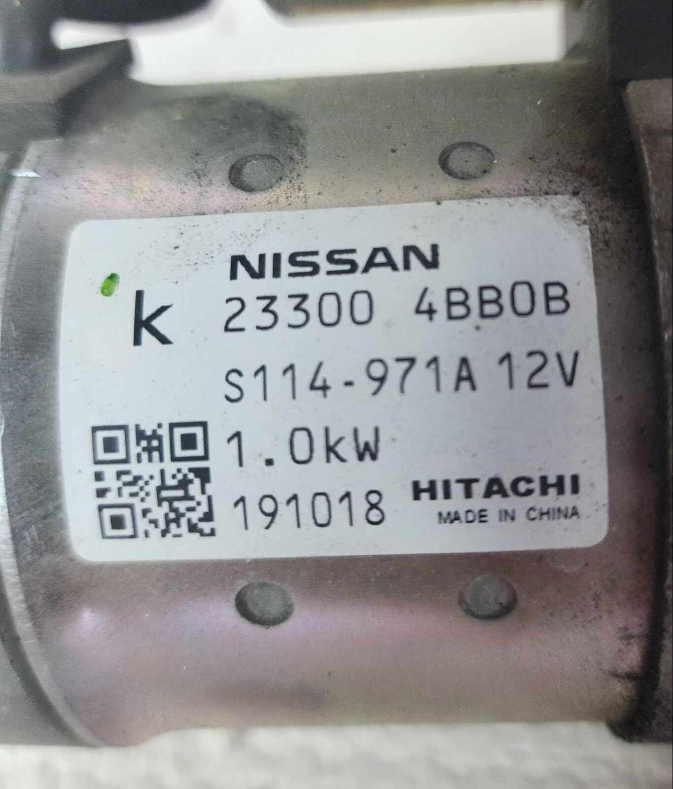 Starter Motor OEM 233004BB0B NISSAN ROGUE SPORT 17 18 19 2020